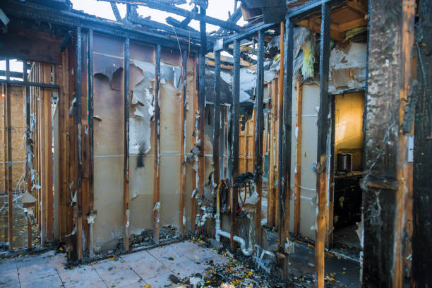 Professional Fire Damage Removal technician working in Myrtle Beach, SC